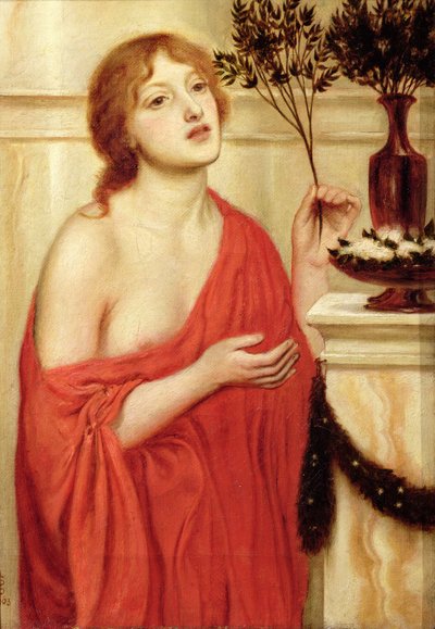In the Temple of Venus, 1863 by Simeon Solomon